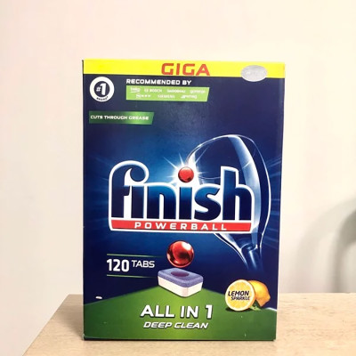 Viên rửa chén Finish All In 1 - 120 viên