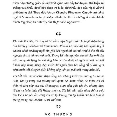 Chuyển Mê Khai Ngộ (Phật Giáo Tây Tạng Cơ Bản) - Yongey Mingyur Rinpoche, Helen Tworkov - Tuệ Nhiên dịch - (bìa mềm)