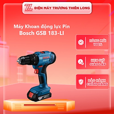 Máy khoan vặn vít động lực pin GSB 183-LI (1 pin)