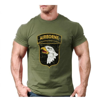 Áo thun AIR BORNE chiến thuật_dã ngoại