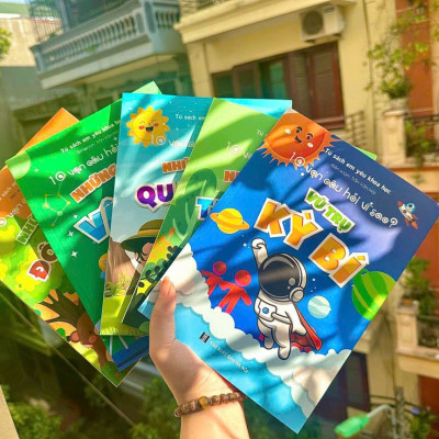 Sách- Combo 5 cuốn Sách 10 Vạn Câu Hỏi Vì Sao - Tủ sách Em yêu Khoa học (Phiên bản mới nhất)
