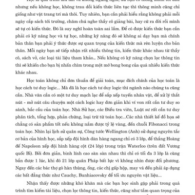 Tổng Ôn Toán Học - Tập 2 (Theo Chương Trình SGK Mới)