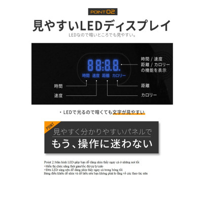 Lysin - máy chạy bộ, chạy bộ bằng điện thiết kế siêu mỏng không tiếng ồn dùng trong văn phòng, trong nhà có thế gấp gọn mini.