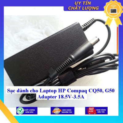 Sạc dùng cho Laptop HP Compaq CQ50 G50 Adapter 18.5V-3.5A - Hàng Nhập Khẩu New Seal
