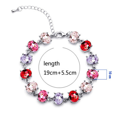 Lắc tay nữ hạt đá ( đa sắc ) - HR01