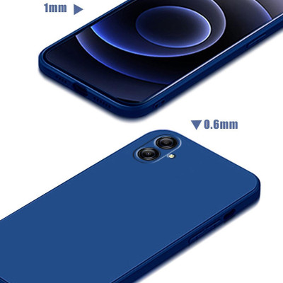 Ốp lưng silicon case cho Samsung Galaxy A06 4G , A06 5G mỏng 0.3mm chống bám bẩn mặt lưng siêu mềm mịn, có gờ bảo vệ camera - Hàng chính hãng