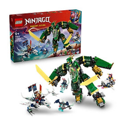 Đồ Chơi Lắp Ráp Lloyd Và Chiến Giáp Jet LEGO NINJAGO 71845 (1112 chi tiết)