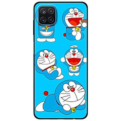 Ốp lưng dành cho Samsung A12 mẫu Mèo Do Ra Mon