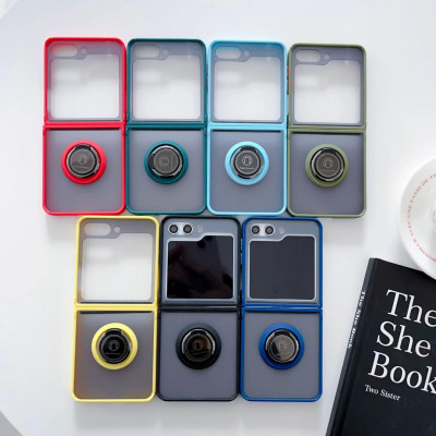 Ốp Lưng Chống Sốc Iring Cho Samsung Galaxy Z FLIP 6 / Z FLIP 5 / Z FLIP 4 / Z FLIP 3 - Bum Store Galaxy Case