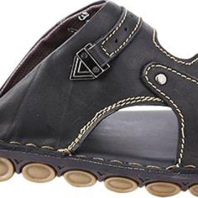 Dép Nam Quai Ngang Huy Hoàng HT7133 - Đen