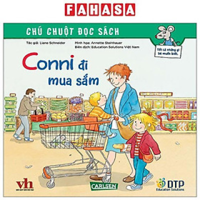 Sách - Chú Chuột Đọc Sách - Conni Đi Mua Sắm