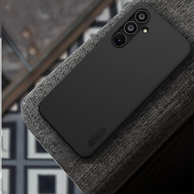 Ốp Lưng Sần chống sốc cho Samsung Galaxy A35 hiệu Nillkin Super Frosted Shield - Hàng Chính Hãng