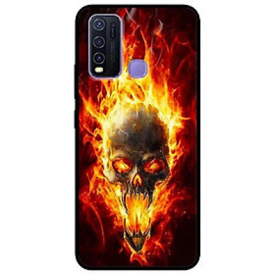 Ốp lưng dành cho Vivo Y30 - Y30i - Y50 mẫu Quỷ Lửa