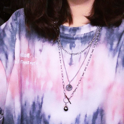 Dây chuyền vòng cổ mix đồng xu hướng thời trang mới