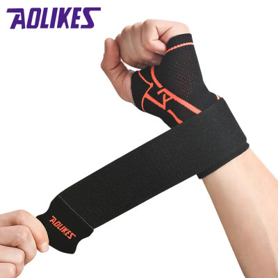 Băng quấn cổ tay AOLIKES A-8201 Bảo vệ và hỗ trợ cổ tay tối ưu - (1 chiếc)