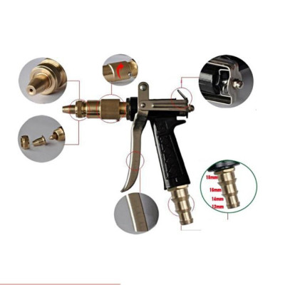  Bộ dây vòi xịt nước rửa xe,tưới cây .tăng áp 3 lần, loại 7m,10m 206236 đầu đồng,cút đồng, + tặng túi đựng bút