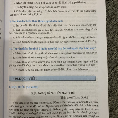 Com bo phương pháp đọc hiểu và viết - Đề ôn luyện và kiểm tra ngữ văn 10