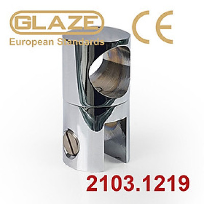 Kẹp kính trên giữ thanh giằng 1219 phi 19 - Glaze