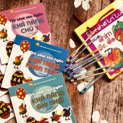Combo Sân Chơi Trí Tuệ Của Chim Đa Đa (Bộ 6 Cuốn) - Tặng 1 Bút Viết Xóa Thần Kỳ
