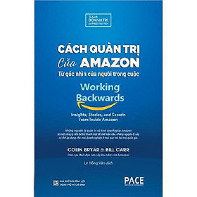 Sách - Cách Quản Trị Của Amazon - Pace Books