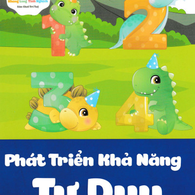 Combo Khủng Long tinh nghịch - Bộ 6 cuốn phát triển khả năng bản thân cho bé từ 3-6 tuổi