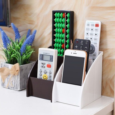 Khay đựng điều khiển/ remote 3 ngăn đa năng Yamada - Made in Japan