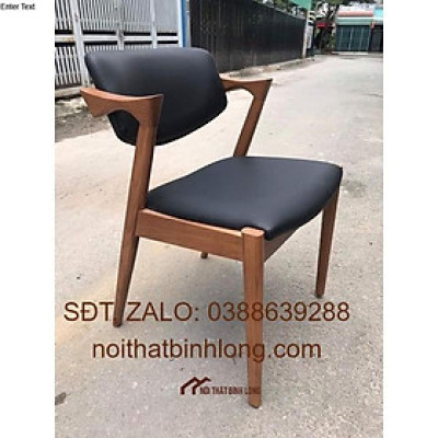 ghế coffee hiện đại gỗ sồi