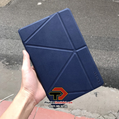 Bao da cho SamSung Galaxy Tab S9 FE+ lưng silicone mềm, gập tam giác 2 kiểu dựng tiện lợi - Hàng chính hãng