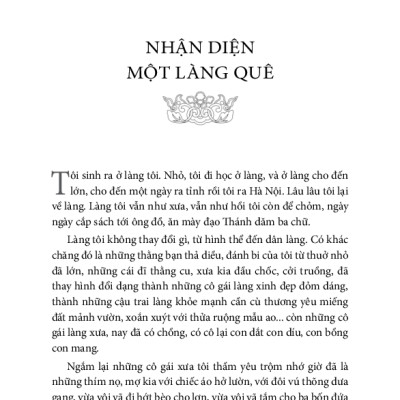 Nếp Cũ - Làng Xóm Việt Nam