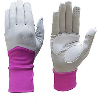 Găng tay Nonstop chống nắng UPF50+ tím xám Zigzag GLV01006