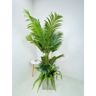 Cây dừa giả cảnh - cao 170cm - Cây giả, hoa lụa Decor trang trí nhà cửa