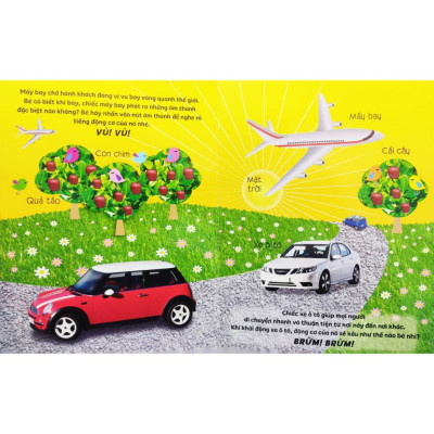 Sách Âm Thanh - Âm Thanh Quanh Bé - Những Từ Vựng Đầu Tiên