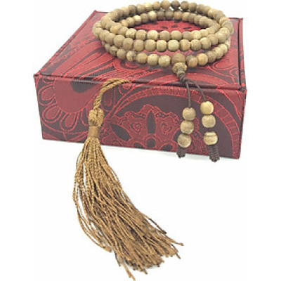 Vòng Trầm Hương Đeo Tay Tốc Dó Vườn 108 Hạt