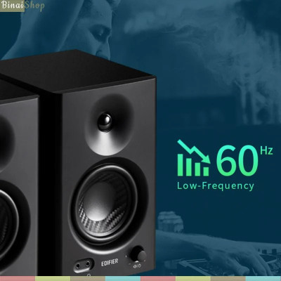 Edifier MR4 - Loa Kiểm Âm Công Suất 42W, Kết Nối TRS/RCA/AUX Cho Phòng Thu - Hàng chính hãng
