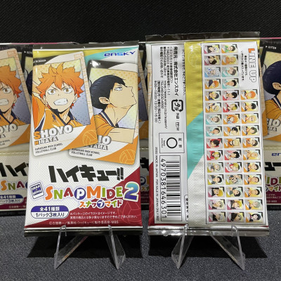 Bộ Thẻ Sưu Tập Nhân Vật Haikyu - Thẻ Snapmide Vol.2 - Ensky HK-SC02 (3 Cards Ngẫu Nhiên/Túi)