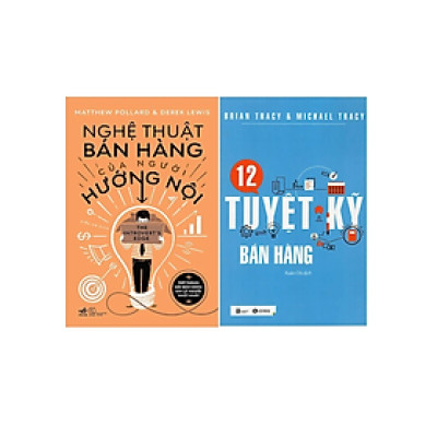 Combo 2Q Marketing - Bán Hàng : 12 Tuyệt Kỹ Bán Hàng + Nghệ Thuật Bán Hàng Của Người Hướng Nội