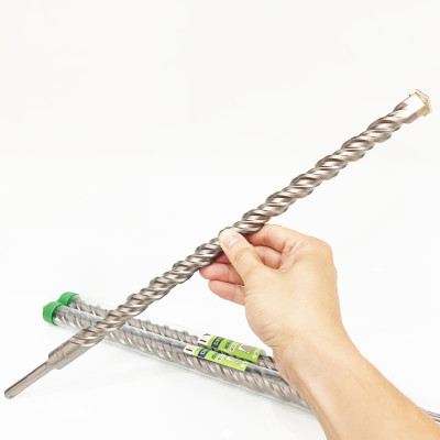 Phi Ø 22 dài 460MM mũi khoan bê tông SDS xuyên tường đầu dẹt 2 cạnh KYNKO MKBTXT-22460