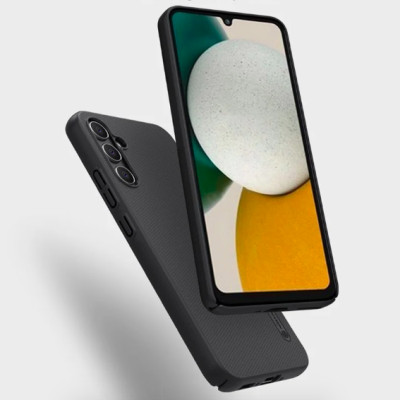 Ốp Lưng Sần chống sốc cho Samsung Galaxy A24 hiệu Nillkin Super Frosted Shield (Đính kèm giá đỡ hoặc miếng dán từ tính) - Hàng Chính Hãng