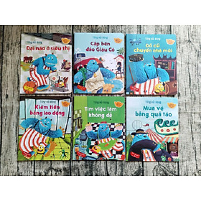 Combo 6 cuốn Quản Trị Tiền Bạc Từ Nhỏ (Tống Hải Đông)