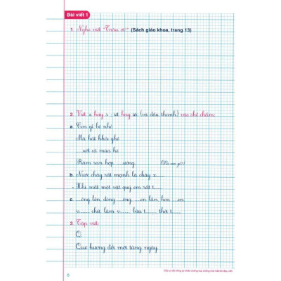 Sách - Vở Ô Li Bài Tập Tiếng Việt Lớp 2 - Tập 2 - Bám Sát SGK Cánh Diều - Hồng Ân