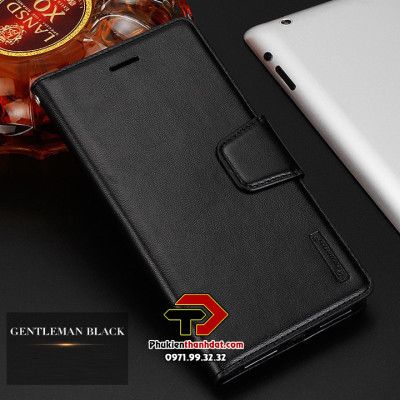 Bao da dạng ví cho OPPO Reno8 Z 5G hiệu Hanman có quai cài - Hàng chính hãng