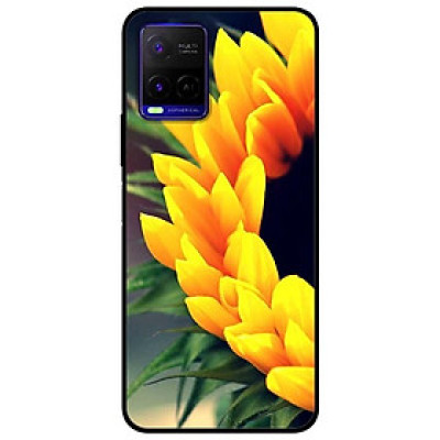Ốp lưng dành cho Vivo Y21 - Vivo Y21s mẫu Hoa Nửa Đóa