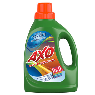 Nước Tẩy Quần Áo Màu Axo Xanh Lá Hương Thông Xanh Chai 800ml