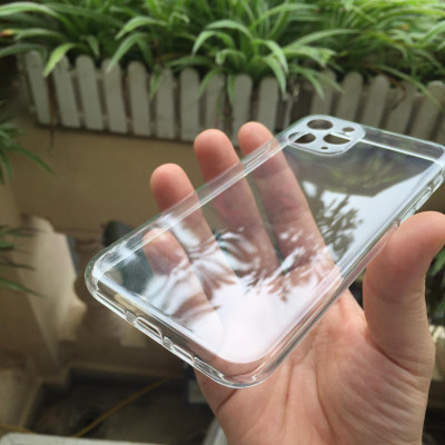 Ốp lưng silicon Gor cho Apple iPhone 11 Pro 5.8 inch siêu mỏng, có gờ bảo vệ camera- Hàng nhập khẩu