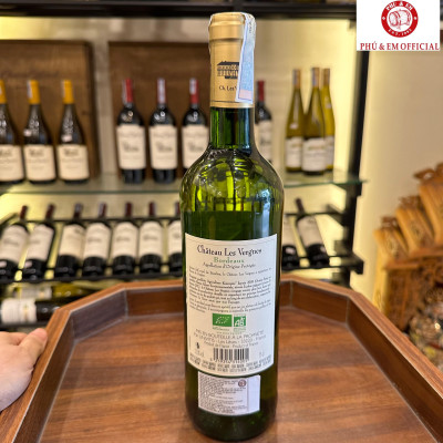 Rượu Vang Trắng Pháp Chateau Les Vergnes