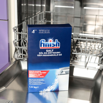 Combo  150 Viên rửa bát chén + Muối Finish 1.5kg + Nước làm bóng finish 800ml