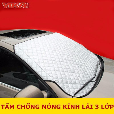 Tấm che chắn nắng kính lái dành cho ô tô Nissan XTrail CAO CẤP 3 Lớp Chắn Nắng Cản Nhiệt 