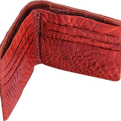 Ví Nam Huy Hoàng HT2727 (10 x 12.5 cm) - Nâu Đỏ