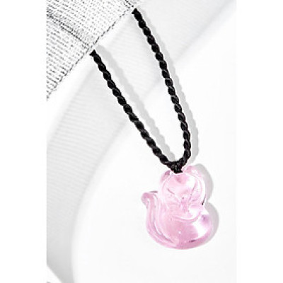 Dây Chuyền Hồ Ly Pha Lê Cầu Tài Lộc - Ngọc Qúy Gemstones