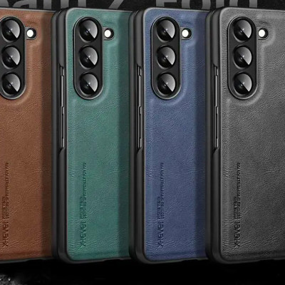 Ốp lưng cho SamSung Galaxy Z Fold 6 chính hãng X-level dạng da mềm - Hàng nhập khẩu